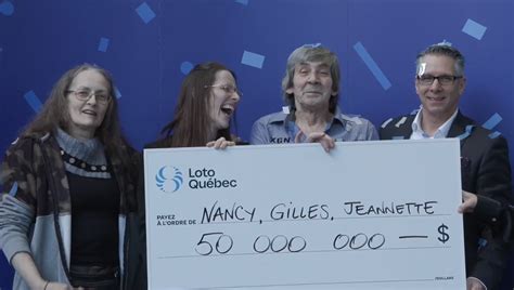 Une famille des Laurentides remporte le gros lot de 50M$ .